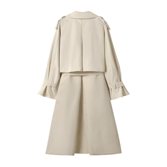 Long Trench Coat – Minimal Elegant Style